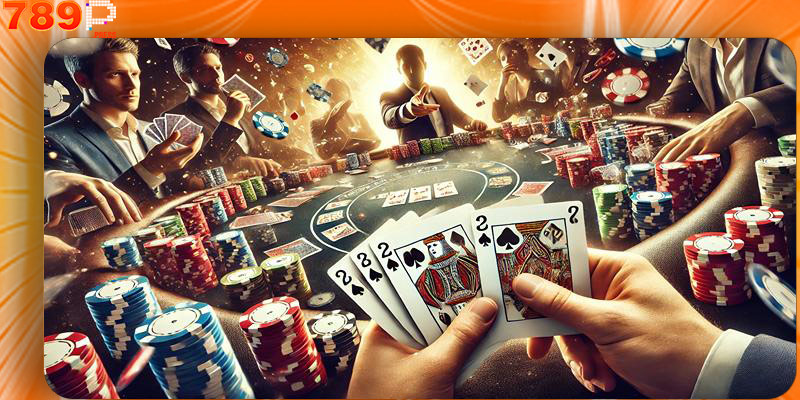 Poker: Trò chơi bài chiến thuật với bộ bài 52 lá và các tổ hợp giá trị